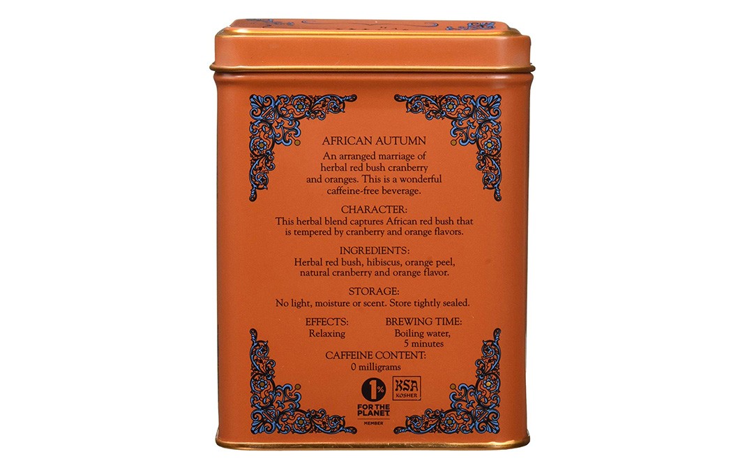 Harney & Sons African Autumn    Tin  20 pcs